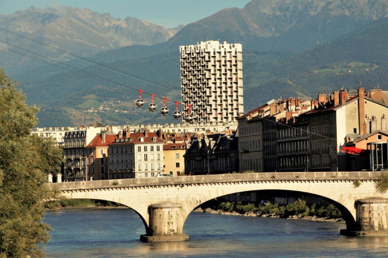 Grenoble Hyper-Centre + Wifi + Netflix Appartement Buitenkant foto