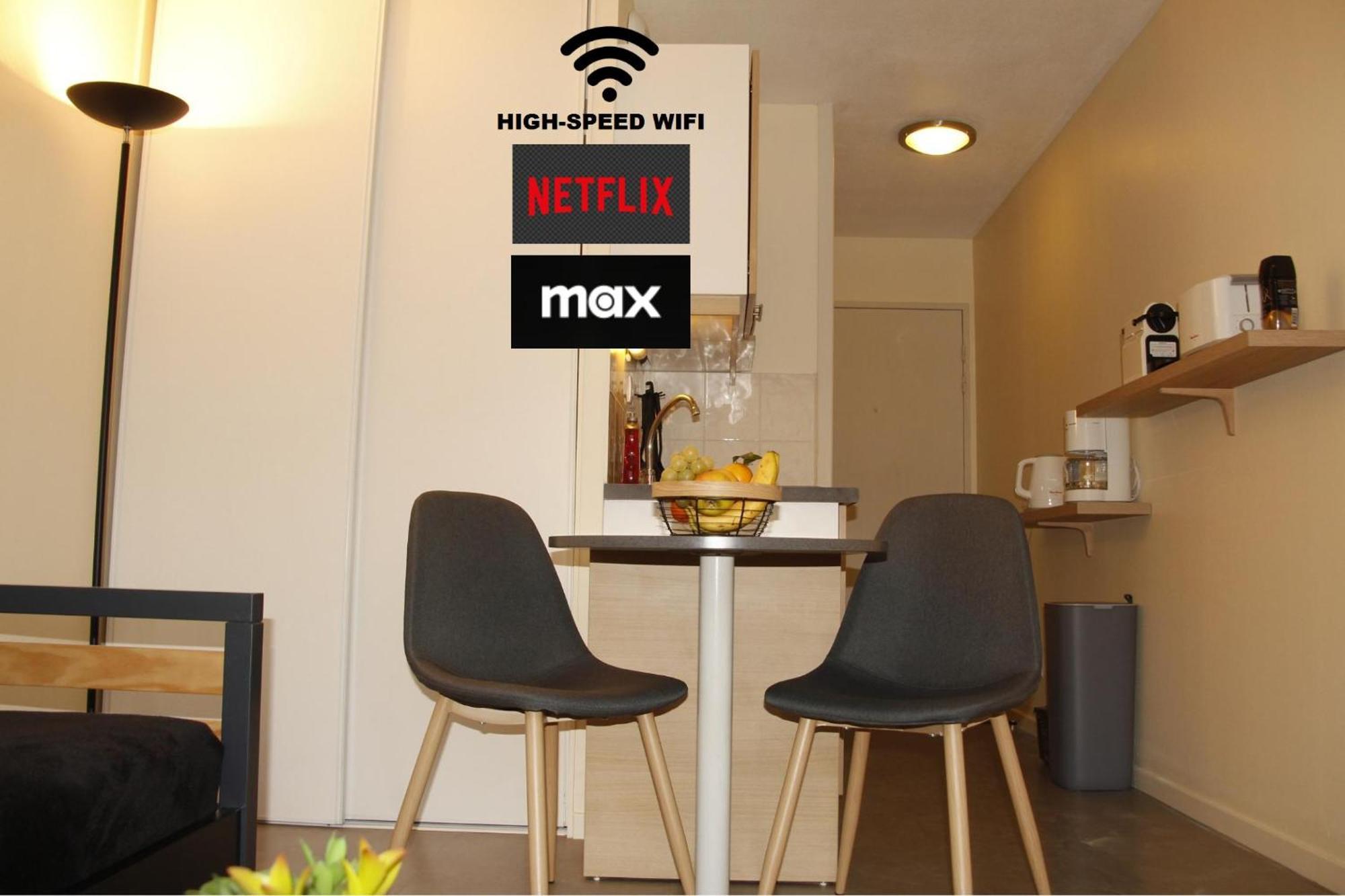 Grenoble Hyper-Centre + Wifi + Netflix Appartement Buitenkant foto
